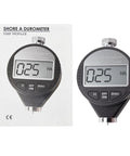 Digital Shore A Hardness Tester Durometer 0 To 100HA Portable with Large LCD Display, next to user manual