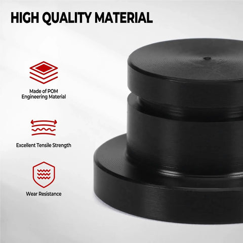 Straight Up Windshield Check Valves Plus Wiper Linkage Bushing Kit Built For Jeep Wrangler JK And JKU Years 2007 Through 2018 Perfect Swap Replaces 55077859AC 602 105 Plug N Play Setup Means You Can Fix It Yourself At Home Real Fast. black POM bushing close-up