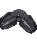 Drip Irrigation Elbow Barbed Fitting For 8Mm To 11Mm Tubing Garden Drip Tape Sprinkler System Black Pack Of 15 connector