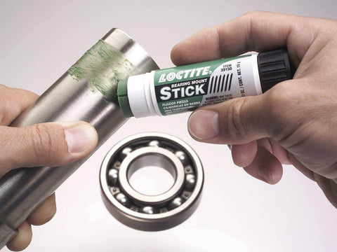 Applying High Temperature Bearing Mount Stick 9 g Red Workhorse Bonding For Non Threaded Metal Assemblies Without Clamps Replacing Set Screws