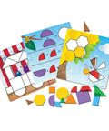 Shapes Dont Bug Me Geometry Activity Set With 136 Pieces For Kids Ages 5 And Up Learn Geometry Through 14 Shapes In 7 Colors 20 Double Sided Cards
