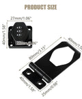 Keyless 3 Digit Rotary Lock For Cabinets And Drawers No Keys Needed Password Door Latch For File Cabinets Interior Doors Barns