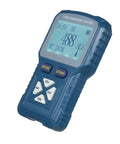 Hella Accurate Digital Leeb Hardness Tester For Metal Workpieces With Swift Multi Value Readings displayed on a blue handheld device.