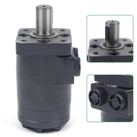 Hydraulic Motor Replacement For Char-Lynn 101-1003 009 And Eaton 101-1003 with four bolt flange and 1 inch shaft