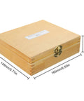 Kick Start Your Woodworking Game With This Heavy Duty Mt2 Spur Live Center Set in a wooden storage box, measuring 165mm x 145mm x 50mm.