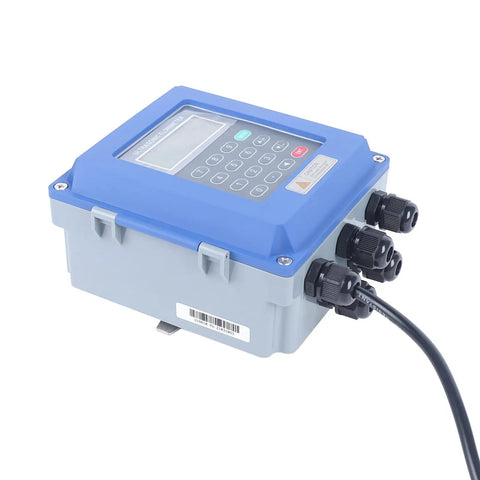 Heavy Duty Ultrasonic Liquid Flow Meter With TM-1 And TS-2 Transducers, DN20-700mm, IP67, For Water Sea Water Sewage Oil Alcohol
