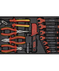 Insulated 49 Piece One Half Inch Square Drive Tool Kit, 1000V Rated, Pro Grade Sockets And Drivers, Heavy Duty Set in case