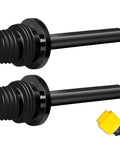 Two Pack Hole Saw Arbor Adapter For A1 A2 A10 Arbors Fits Removal Pilot Bit Enlarging Holes Two Adapters and Yellow Saw
