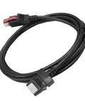 Coiled USB Barcode Scanner Cable For POS Systems And Printers, Durable PVC 5.9ft USB Cord, Fast Data Transmission, Reliable Power