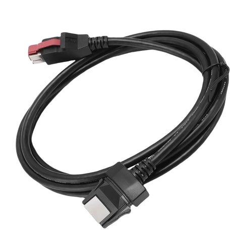 Coiled USB Barcode Scanner Cable For POS Systems And Printers, Durable PVC 5.9ft USB Cord, Fast Data Transmission, Reliable Power