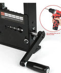 Heavy Duty Cable Wire Stripping Machine Compatible With Power Drill Or Hand Crank Compact metal construction with hand crank.
