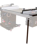 Built Tough 27 Inch Inline Router Table Assembly With Heavy Duty Cast Iron Top Precision Fence Switch Kit And Rock Solid Support Legs