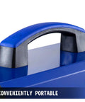 Close-up of handle on 2 In 1 TIG And Arc Welder Portable IGBT Inverter, showing lightweight, easy-carry design for home and on-the-go use.