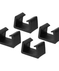 Patio Furniture Clips Four Pack 53mm Diameter Rattan Sofa Clamps For Wicker Chairs Outdoor Garden Black Durable Plastic Fasteners