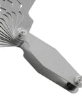 30 Degree ACME TR30 T Thread Gauge For Metric Screws 2P To 20P Stainless Steel Screw Pitch Measuring Tool with foldable blades