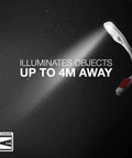 Clip On Book Light For Bed And Kindle Reading, Portable LED Reading Lamp projecting beam up to 4 meters.