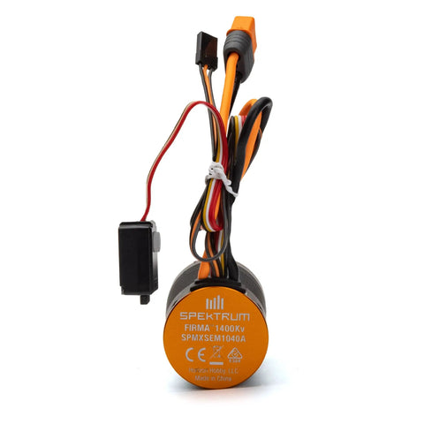 2 In 1 Brushless Crawler Motor ESC Combo 1400Kv Ready To Install Waterproof Drag Brake System With 40A 160A ESC SPMXSEM1040A front view