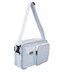 Hassle Free Grab And Go Clear Crossbody Tool Bag Designed For Cleanroom Engineers And Slick Tech Organizer Sling with pockets