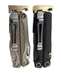 Brass Hammer Head Modification for EDC Multitool Upgrade, CNC Made, Dual Locking System For Closed Pocket Carry And Open Hammering