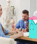 Medical students in classroom with 13 Inch Nurse Graduation Gift Bag With Tissue Paper And Handle For Women Gift Ready Large Medical School Celebration Bag