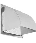 8 Inch Dryer Vent Cover With Screen Mesh Stainless Steel Wall Vent Cap 12x12 Outdoor Exhaust Vent for kitchen and bathroom
