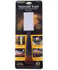 Nomad String Body And Hardware Cleaning Tool For Guitars And Bass Extends String Life, Preserves Tone, And Cleans Strings, Body, And Hardware In Seconds With A Premium Microfiber Pad No Cleaning Solution Needed. Packaged guitar cleaning brush with microfiber pad