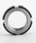 Premium M10 Through M25 Round Lock Nuts With Fine Threads Fit For Ballscrew 1605 2005 2505 3205 Milling Router Use Stainless Steel with inner threads