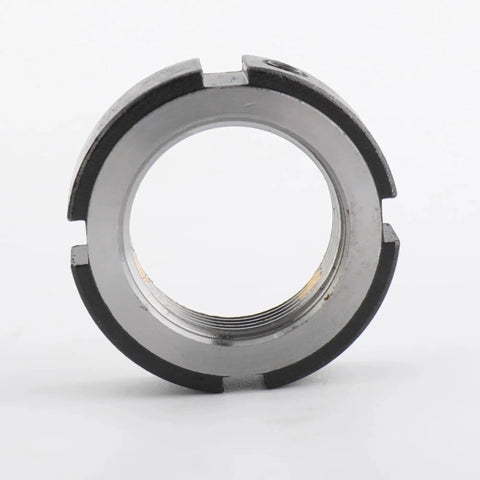 Premium M10 Through M25 Round Lock Nuts With Fine Threads Fit For Ballscrew 1605 2005 2505 3205 Milling Router Use Stainless Steel with inner threads