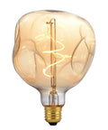 Oversized LED Edison Bulb 5W 400 Lumens 2200K Warm Amber Glass Globe Large Dimmable E26 Bulb For Pendant Lighting Retro Dope Vibe