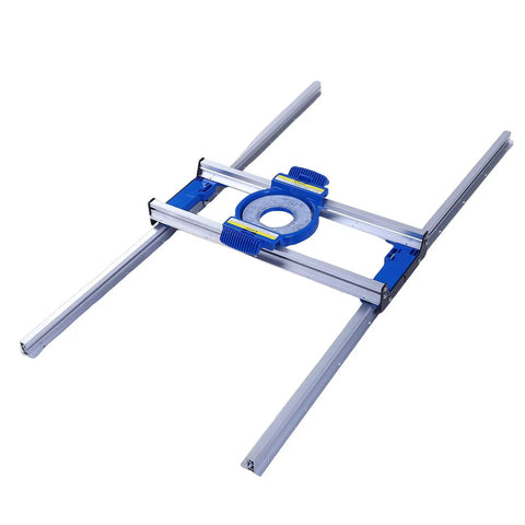 Alt Tag: Router Sled With Precise Positioning Pro Grade Aluminum Alloy Slab Flattening Jig for Wood End Faces and Resin Projects