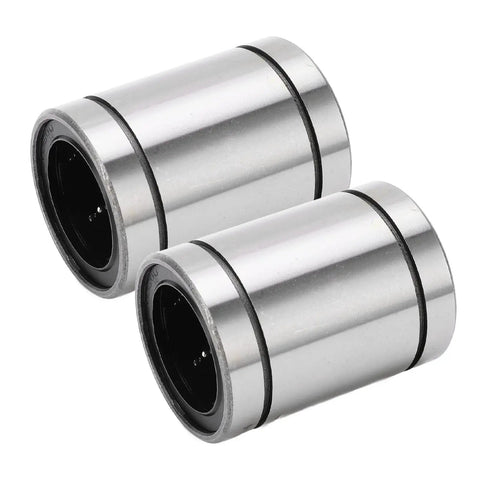 Dual Pack LM35UU Linear Bearings Glide Smooth As Butter With Next Level Precision For CNC Routers 3D Printers And Shop Fabrication Projects Featuring Heavy Duty Steel Bushings That Handle Daily Grind Effortlessly
