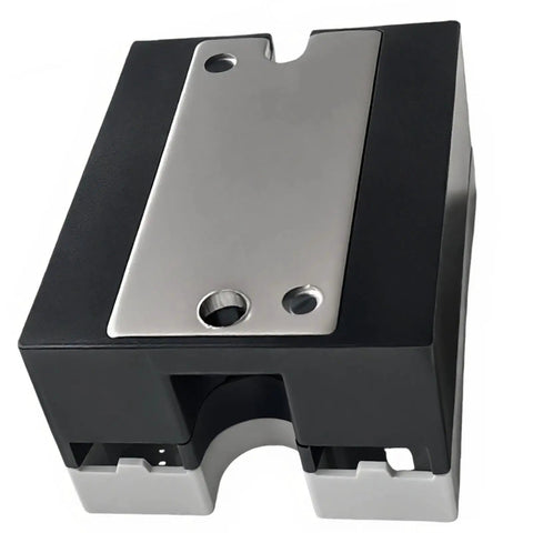 50 Amp Solid State Relay For 42 To 530Vac 4 To 32Vdc Control Plug And Play Single Phase Zero Cross Panel Mount SSR showing metal panel