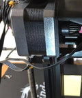 Close-up of Nema 17 Stepper Motor Bipolar 1.8 Degree 200 Steps Per Revolution 4.1V 1A 13 Ncm Torque in CNC setup