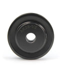 Single Groove Web Sheave For V Belt, 2.5 Inch Outside Diameter, 0.5 Inch Bore, Cast Iron Pulley, 1 Groove, front view