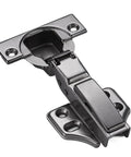 Heavy Duty Soft Close Cabinet Hinges Crafted From Cold Rolled Steel For Smooth Kitchen Upgrades And Solid Furniture Touch Ups That Glide Open Like New With No Sweat Or Annoyance Ever, close-up view of hinge.