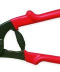 Heavy Duty Steel Strap Cutter 0.75 Inch Capacity By H K Porter Model 0990T with red spring action handles and black oxide finish