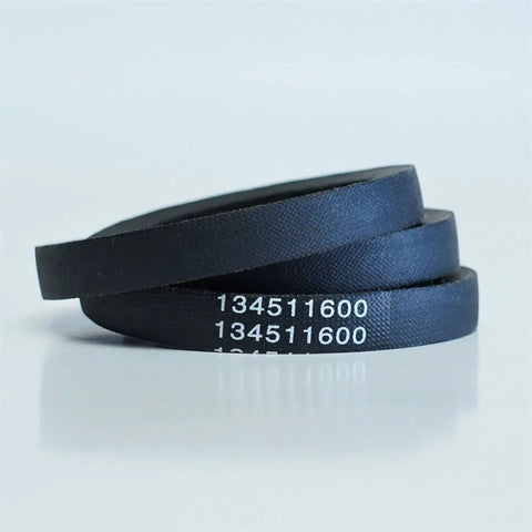 Washing Machine Belt Replacement 134161100 WH07X10009 Fits GE Frigidaire Gibson Electrolux Washers Half Inch By 32 Inch V Belt close-up