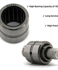 Long Bar Clasp U Shaped Pulley Large Size Stainless Steel Track Rotating Wheel Bearing For Small Crane Production Salvage System And Pulley Models Heavy Duty Load Bearing Stainless Steel Design For Industrial Applications And Salvage Systems, NA6901 bearing