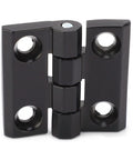 Zinc Alloy Door Switch Hinge With Double Spring, Screw Mount Cabinet Dampener For Quiet Smooth Closures, 39x40mm