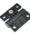 Black Plastic Adjustable Friction Torque Hinge for Cabinets and Furniture Doors, Easy Positioning and Durable 1 Piece XK513-3B