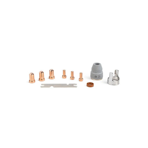Consumable Starter Kit For LC40 Plasma Torch With Genuine Lincoln Electric Parts Built For Tomahawk 45 Plasma Cutters Includes KP5347-1