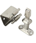 Heavy Duty Marine Door Catch Stopper Holder Made With Rust Proof Stainless Steel Seawater Resistant secure grip hardware for boats.