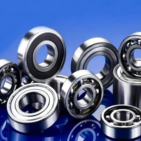 Deep Groove Ball Bearing Pair 6707-2RS 35x44x5mm high speed low noise steel machine parts with double-sided rubber seals displayed