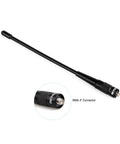 Beefed Up SMA Female Ham Radio Antenna 7.9 Inch Whip For VHF UHF 144 430 MHz With Low VSWR Under 1.5 2.15dBi Gain Handles Up To 20W