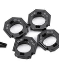 Aluminum Adjustable RC Motor Mount 4 Piece Set For 1 18 And 1 14 RC Trucks Like ARRMA Granite GROM 4X4 Mojave Mega 380 Upgrade Parts