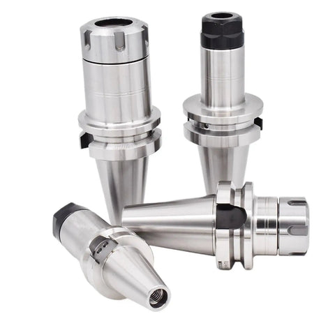 High Precision Collet Chuck BT30 BT40 Balanced Tool Holder For CNC Milling Including ER Series Chucks Providing Zero Point Zero Zero Five Mm Accuracy For Shop Ready Rigs Running Dead Center Daily.