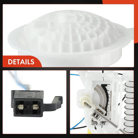 Detailed view of Rear Right Fuel Filter Assembly That Fits Dodge Charger Challenger Magnum And Chrysler 300 2005 Through 2015 With 3.5L 3.6L 5.7L 6.1L 6.4L Engines Replace 05136023AC 05136023AD