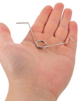 Get Your Steam Iron Running Smooth With This 10pcs Torsion Spring Repair Kit Featuring Metal Universal Compatibility Plus Smooth Burr Free Edges And 14 5mm Coil Diameter For Quick Adjustable Settings, metal torsion spring in hand
