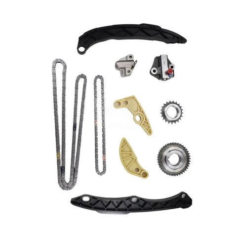 Fresh 10 Piece G4KJ Engine Timing Chain Kit For Kia Sorento Optima 2.0L Or 2.4L V6 V4 Fits Perfect With Oem Numbers 243212g111 231212ggA1 And Long Lasting Alloy Build, 10-piece chain kit