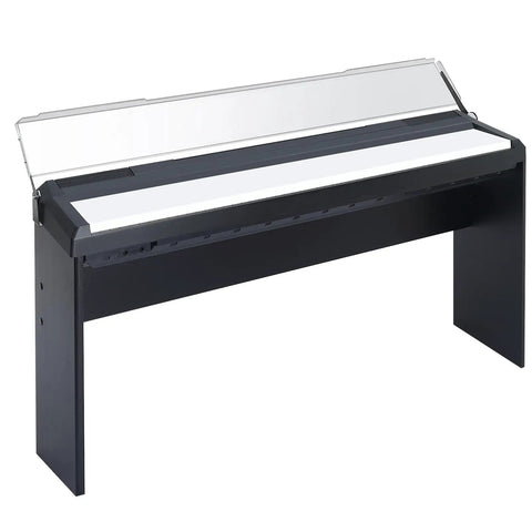 Yamaha Compatible Acrylic Dust Proof Protective Cover Lid For P143 P145 P223 P225 Digital Pianos And Keyboards, Clear Three Point Five Millimeter Thick Shield On Stand